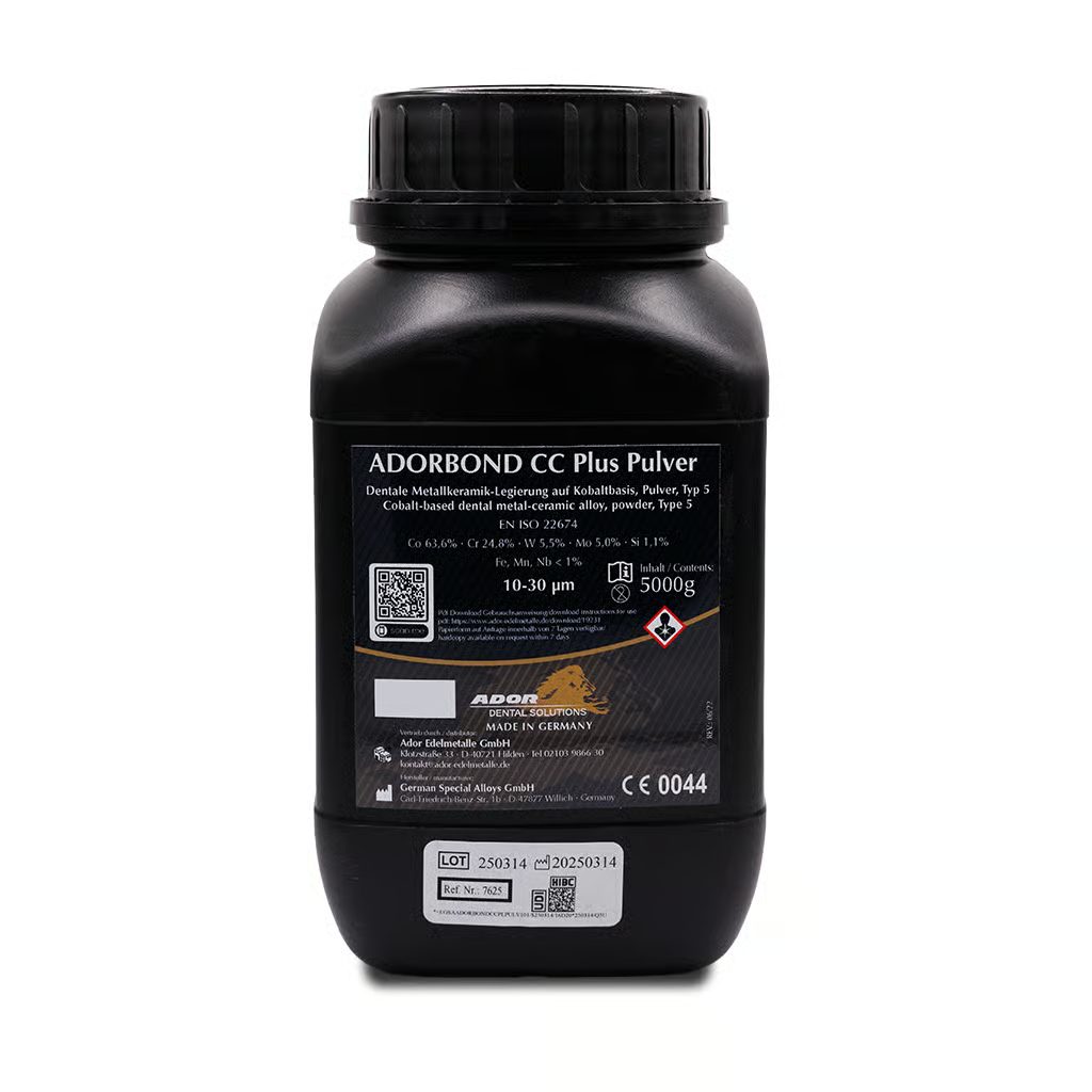 ADORBOND® CC PLUS POWDER – Pulbere SLM Cobalt-Crom-Wolfram-Molibden