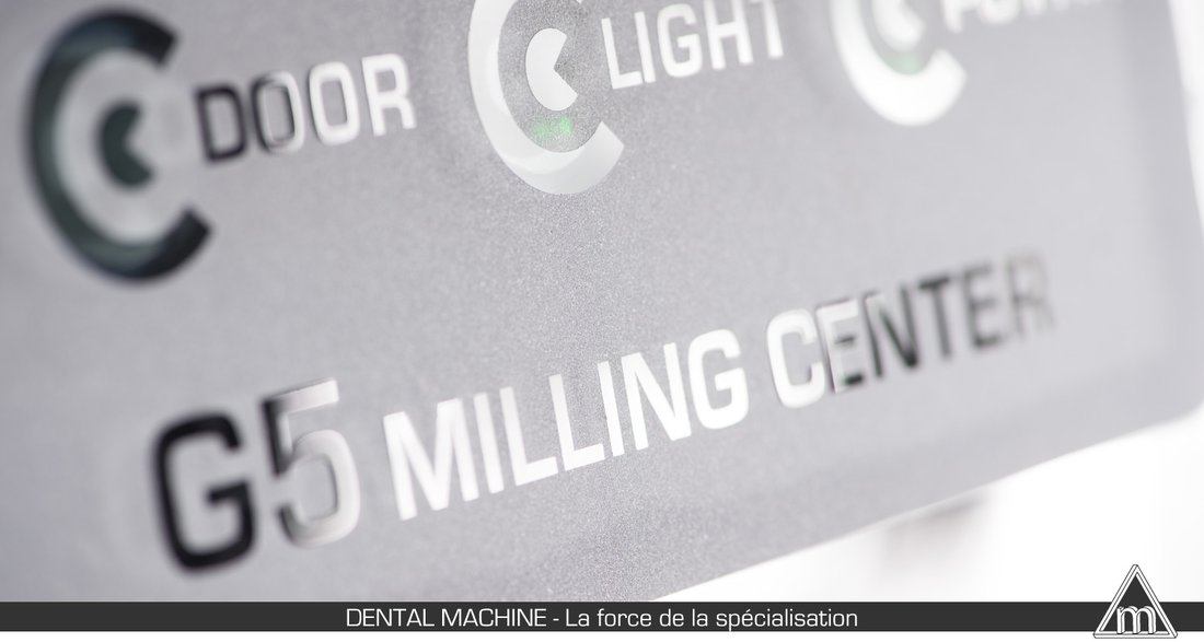 Dental Machine G5 — frezare 5 axe, centru de frezaj