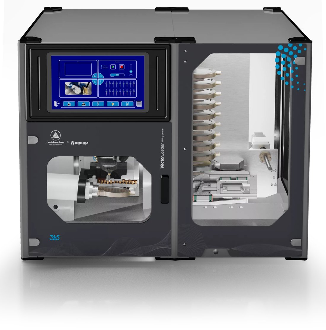 Dental Machine VECTOR LOADER — 5 axe cu loader automat