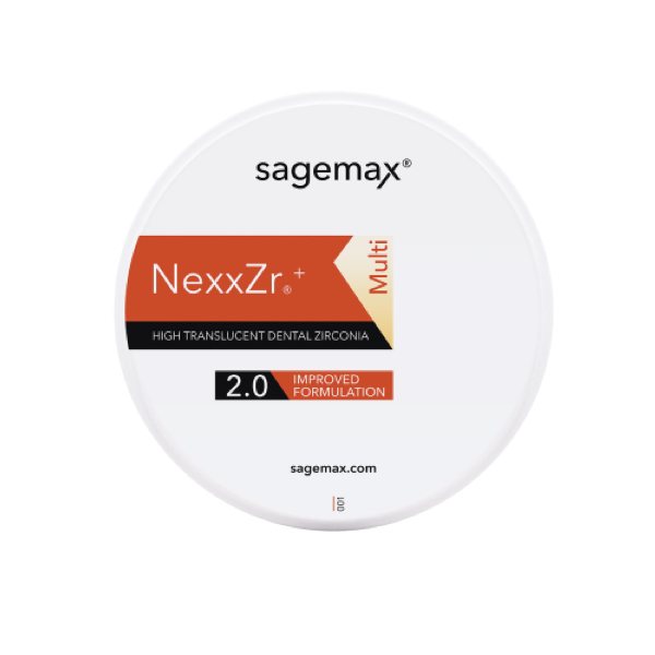 Disc zirconiu NexxZr+ Multi 2.0 Sagemax