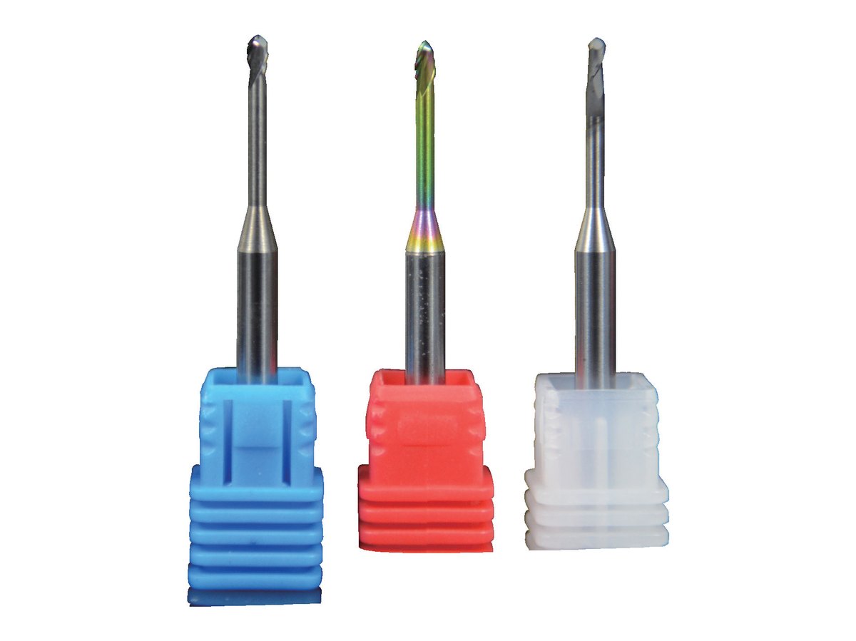 Freze pentru zirconiu DP-FR1, acoperire diamantată