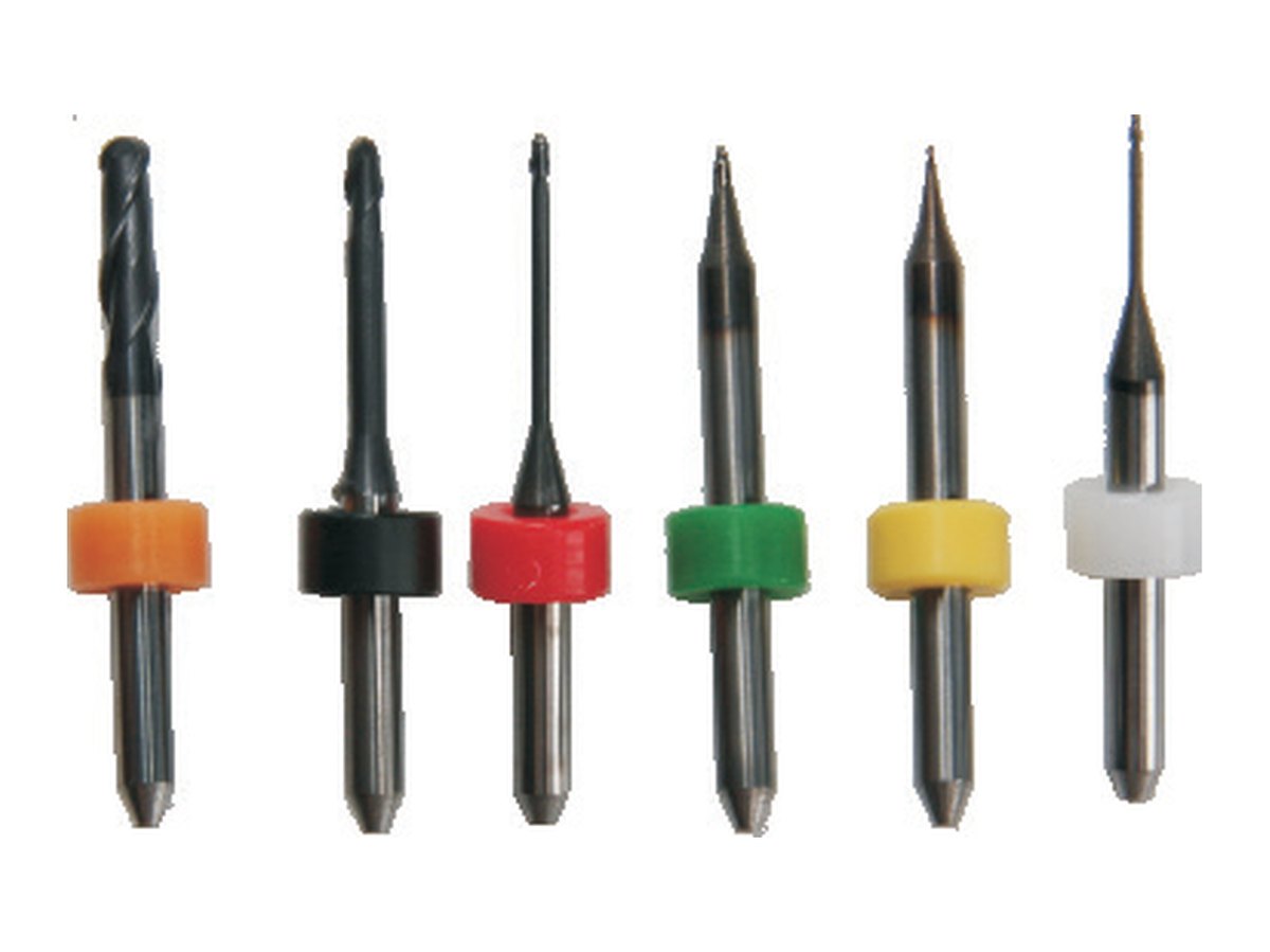 Freze pentru metal DP-FR5, cobalt-crom și titan